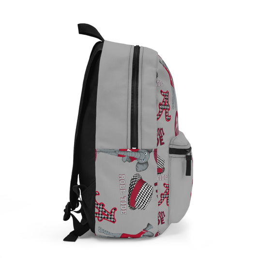 Alabama Roll Tide Backpack, School Bag, Sports Gear, College Essentials, Travel Companion, Gift for Fans