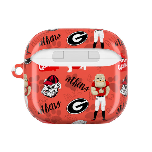 Georgia Bulldogs AirPod Case - Cute Accessory for Fans, Gift for Sports Lovers, Athletic Style, Personalized Earbud Cover