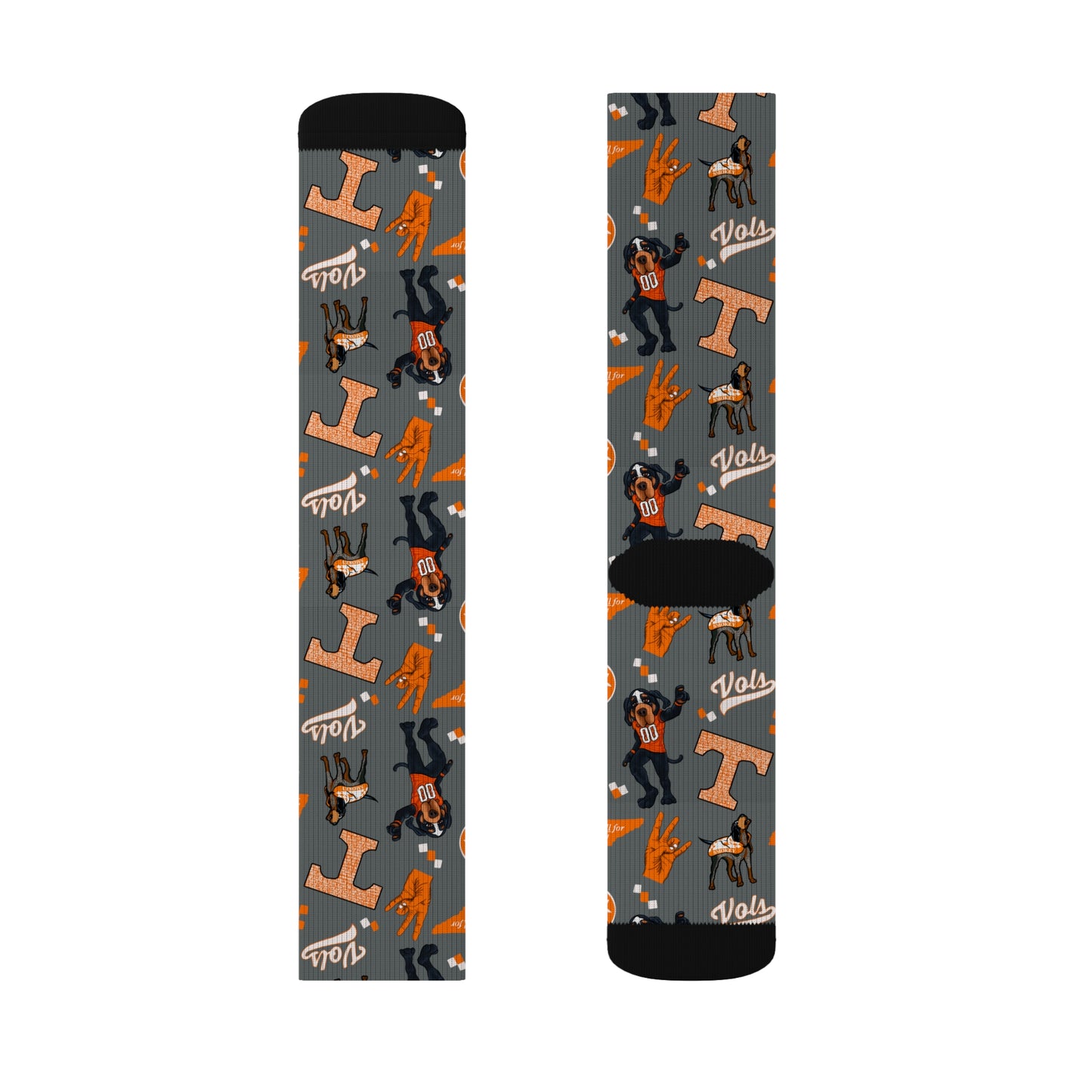 Tennessee Vols Socks for Fans, Perfect for Game Days, Casual Wear, Gifts, and Celebrations