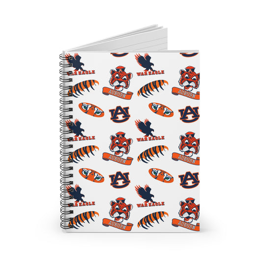 Auburn Spirit Spiral Notebook - Perfect for Students, Gifts, Journaling, School Supplies, Fan Merchandise