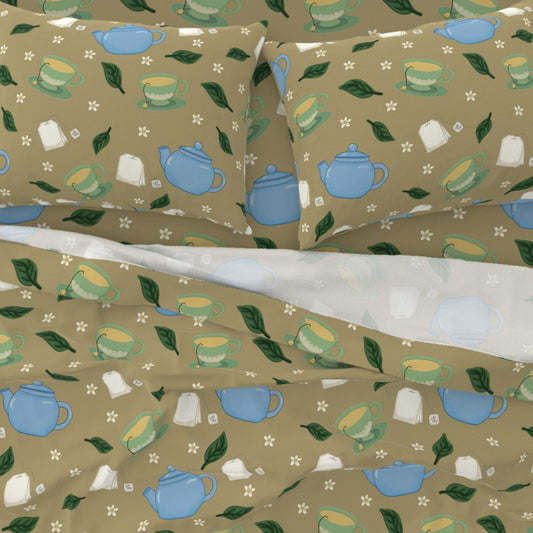 Tea Time Repeating Pattern Sheet Set