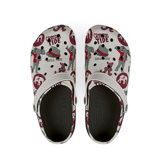 Alabama EVA Foam Rubber Clogs for Comfort and Fun, Perfect for Summer Casual Wear, Holiday Gatherings, Outdoor Activities