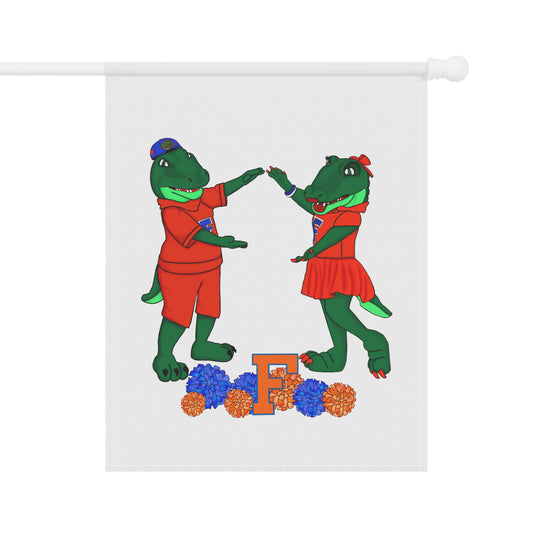 Florida Gators Garden Banner, Fun Outdoor Decor, Kids Birthday Party Decoration, Cute Garden Flag, Dino Theme Yard Sign