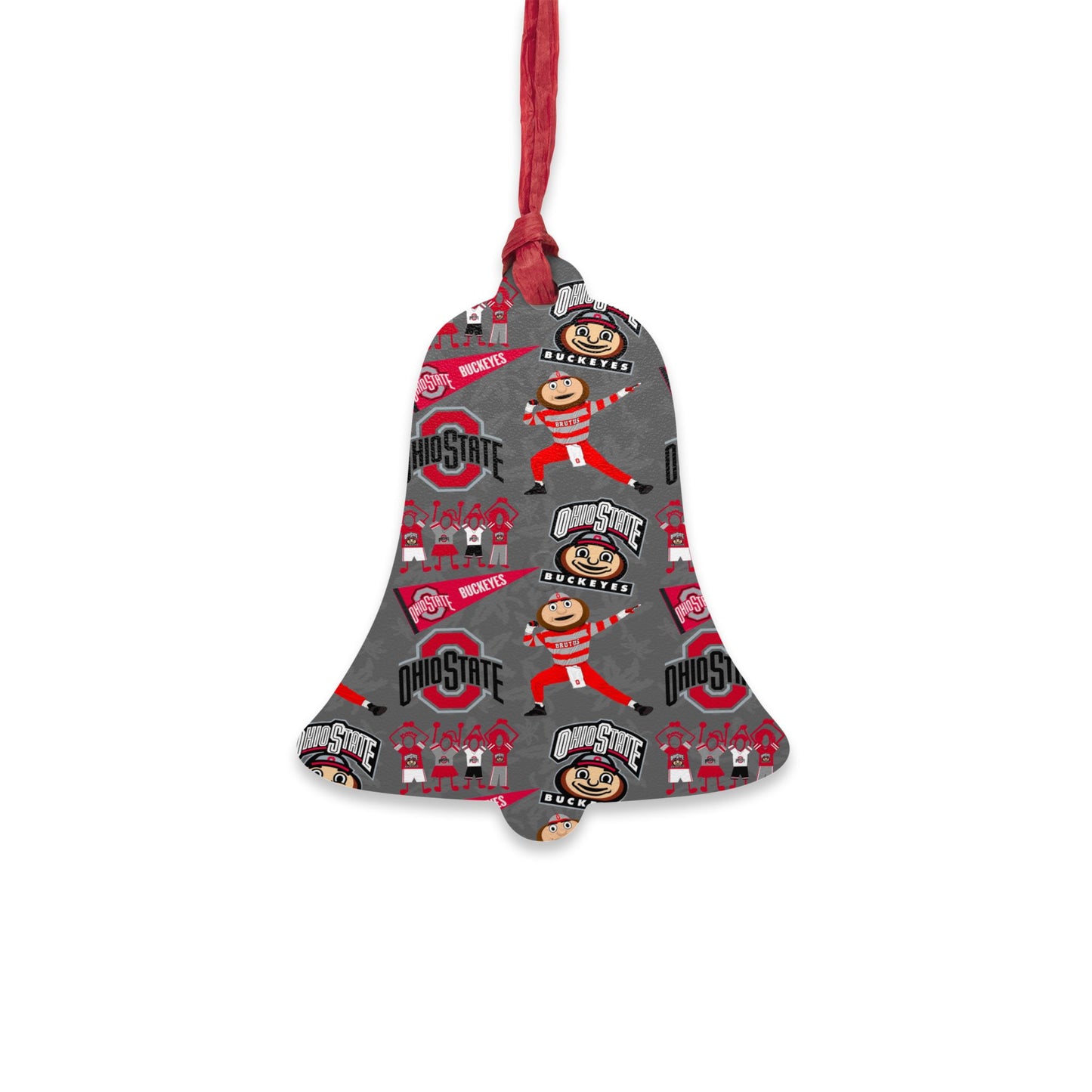 Ohio State Wooden Ornaments, Holiday Decorations, College Sports Decor, Personalized Gift, Christmas Ornaments