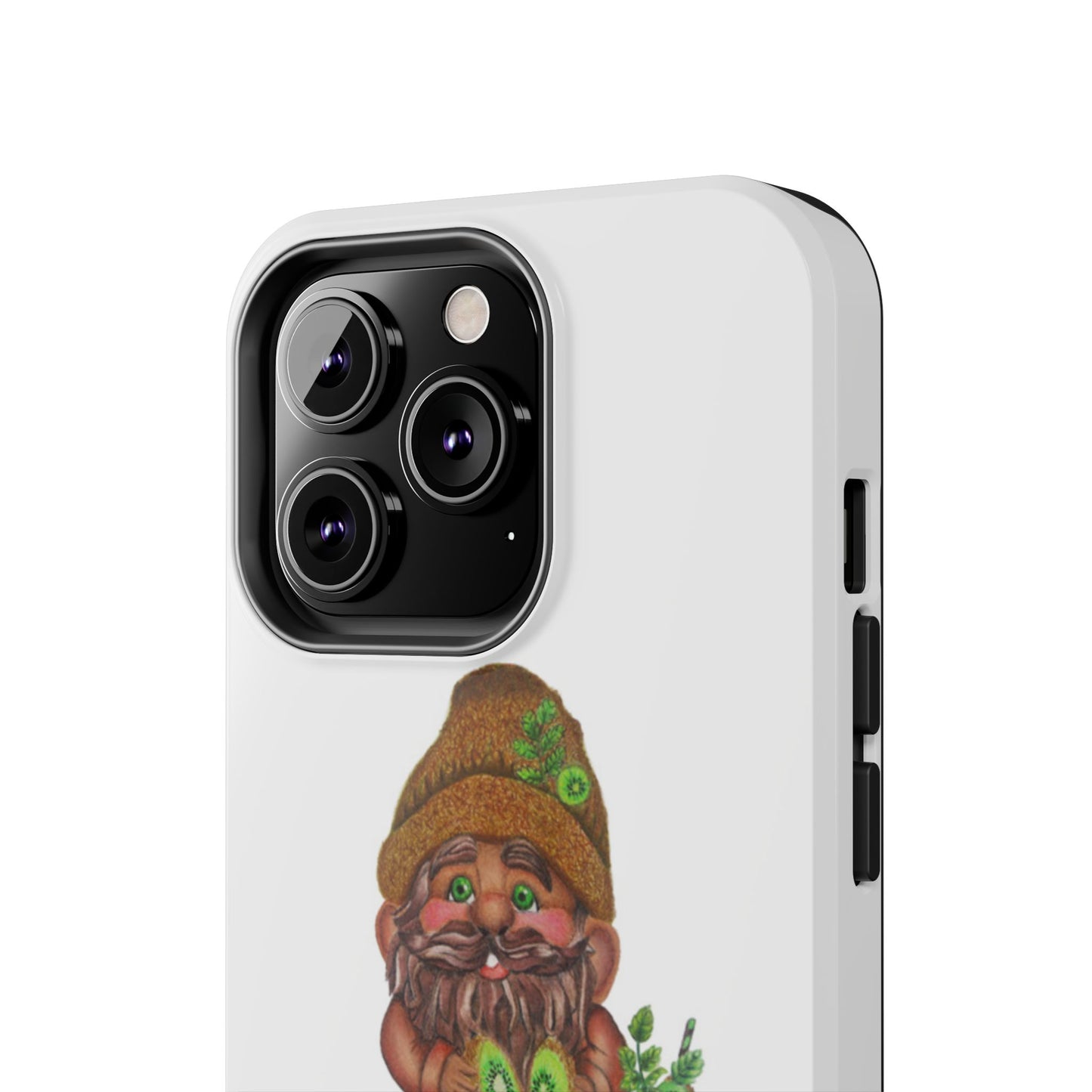 Funny Kiwi Gnome Phone Cases, Phone Covers for Gnome Lovers, Cute Gift for Gardeners, Unique Tech Accessories, Holiday Gifts