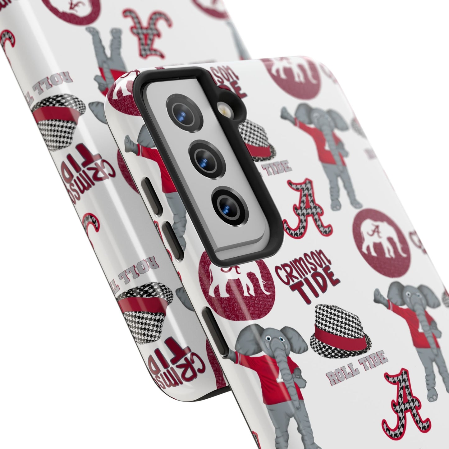 Alabama Crimson Tide Phone Case - Tough, Durable, Elephant Design, Sports Fan Accessories, College Team Gift, Graduation Presents