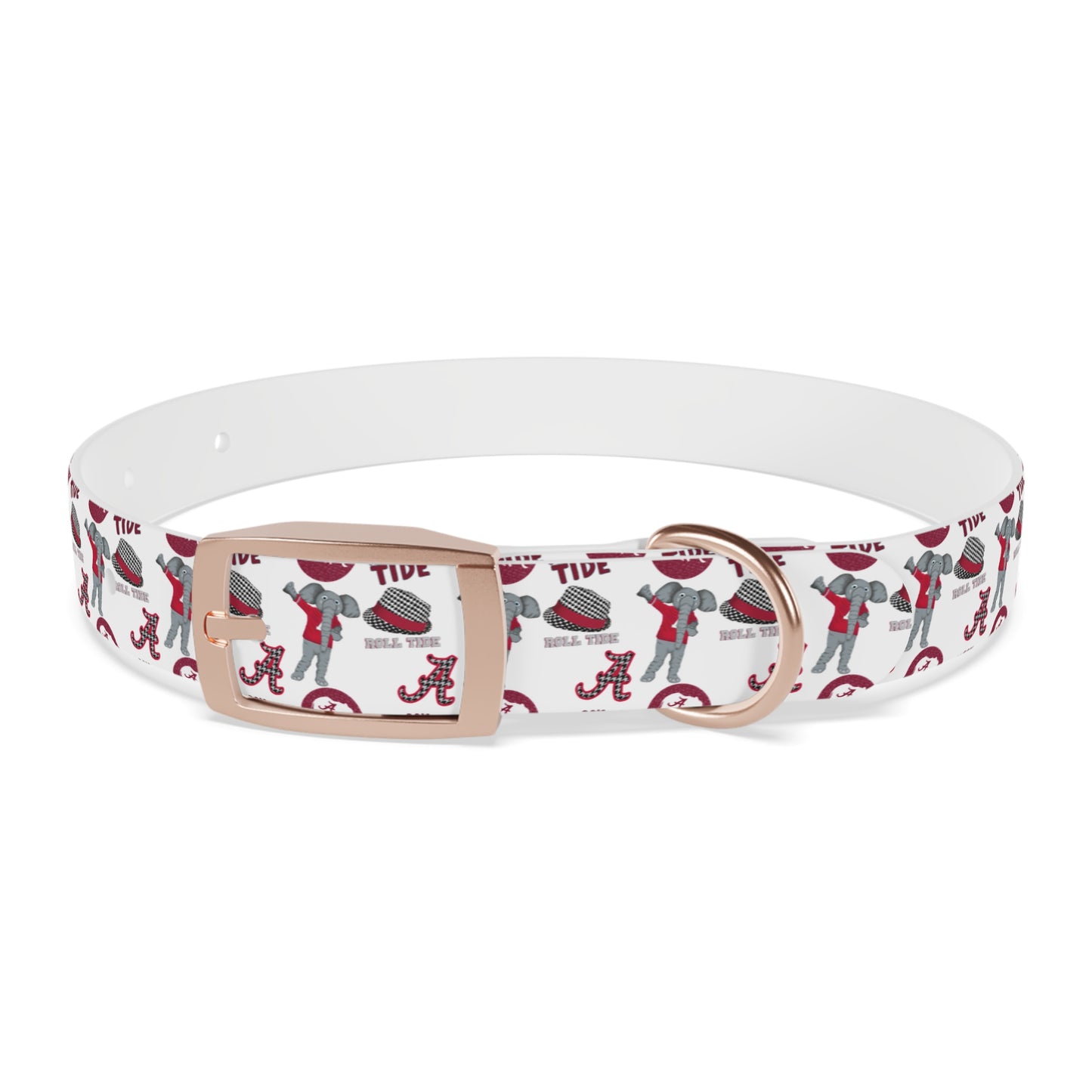 Alabama Crimson Tide Dog Collar - Pet Accessory, Dog Lover Gift, Sports Team Collar, Custom Dog Gear, Football Fan Merchandise