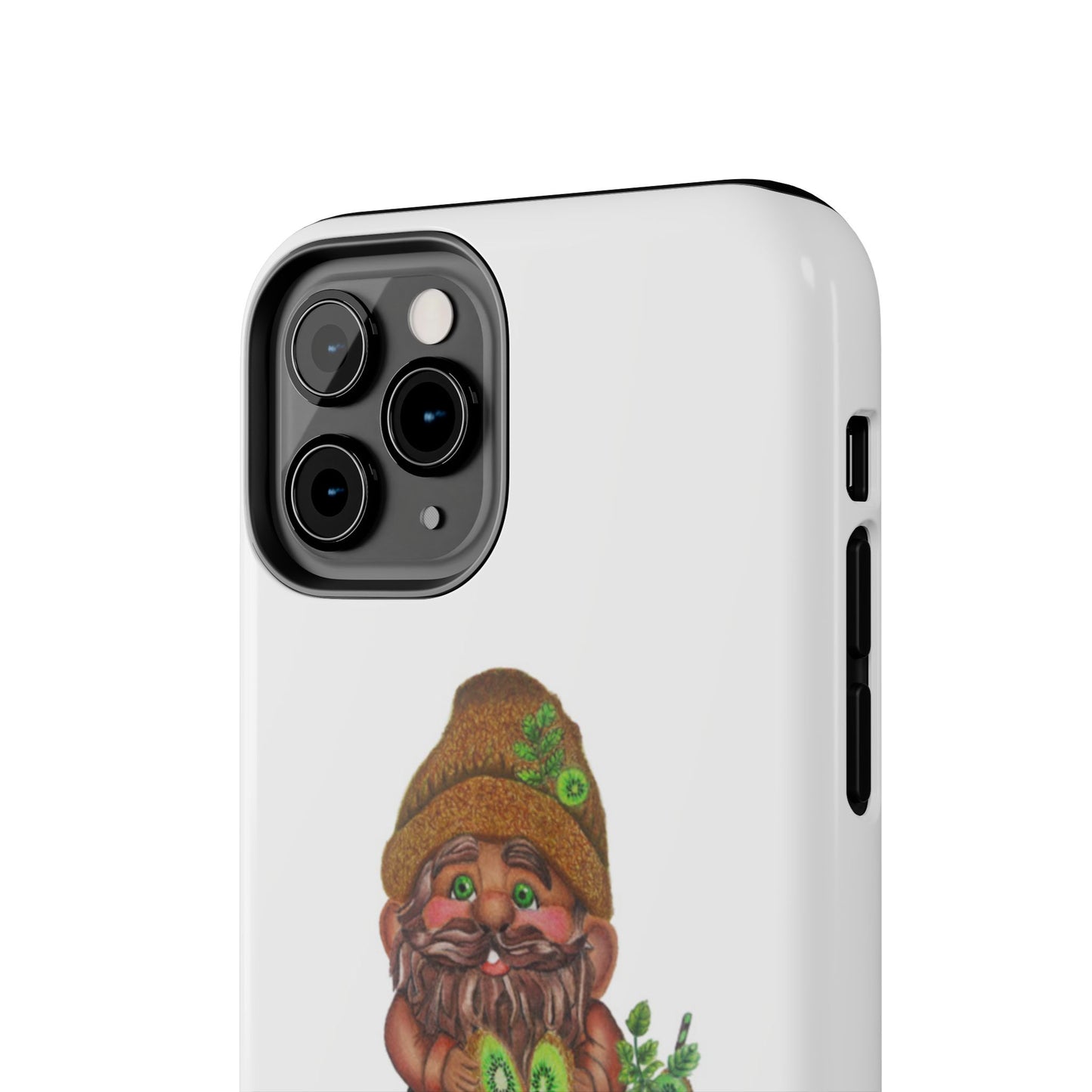 Funny Kiwi Gnome Phone Cases, Phone Covers for Gnome Lovers, Cute Gift for Gardeners, Unique Tech Accessories, Holiday Gifts