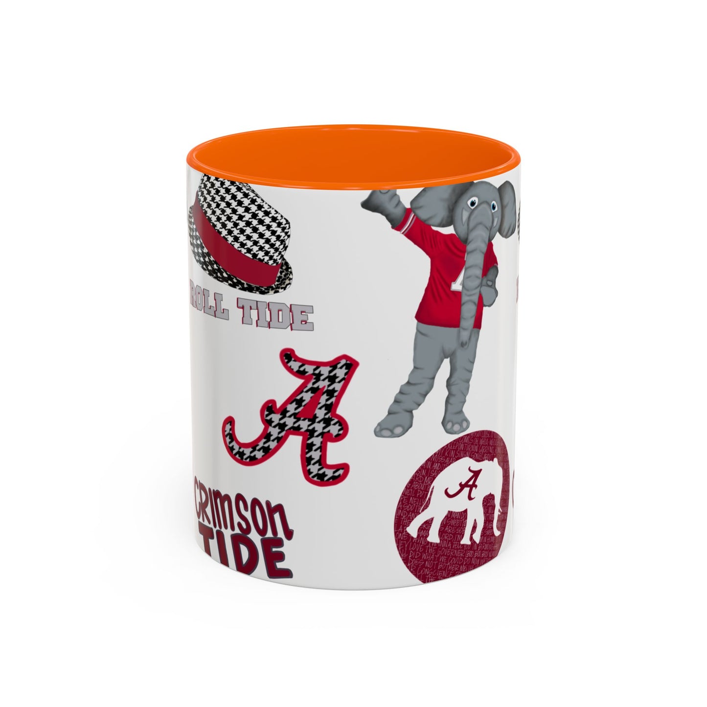 Crimson Tide Coffee Mug, Alabama Fan Cup, Roll Tide Mug, College Sports Gift, Game Day Drinkware