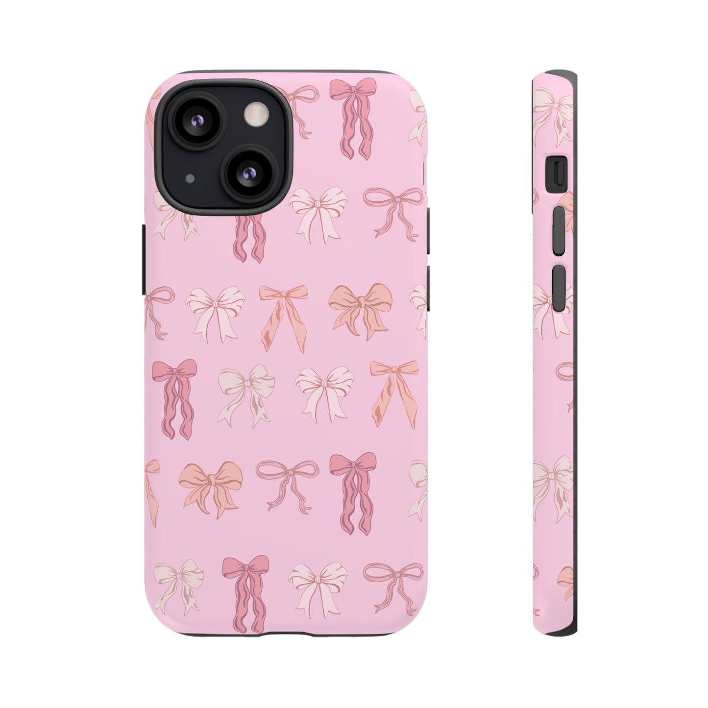 Cute Phone Case with Bow Design | Pink Aesthetic | Gifts for Her, Birthday Present, Trendy Phone Accessories, Fashionable Tech Cover