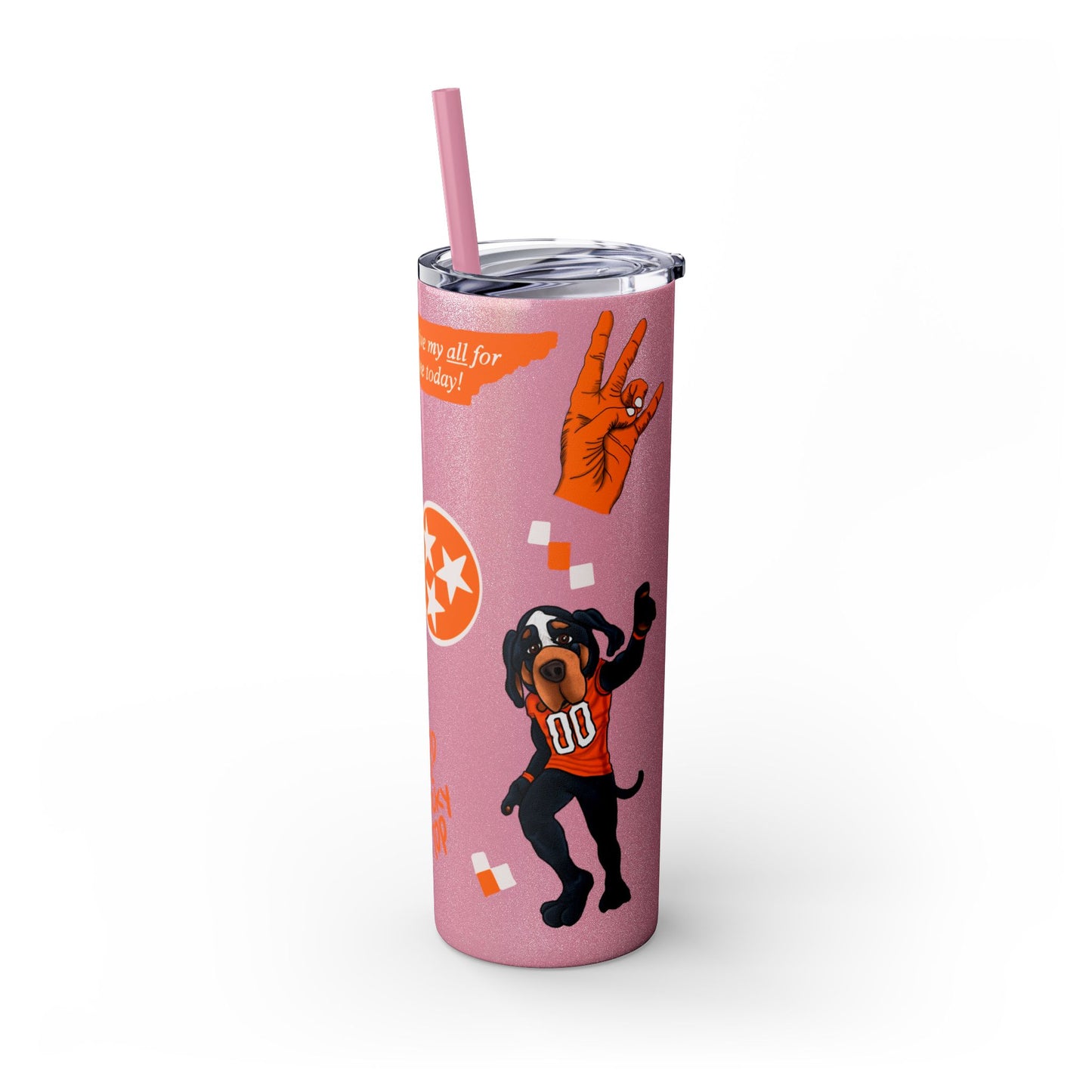 Tennessee Spirit Tumbler, 20oz | School Pride Cup for Gameday & Tailgating | Ideal for Fans, Students & Alumni