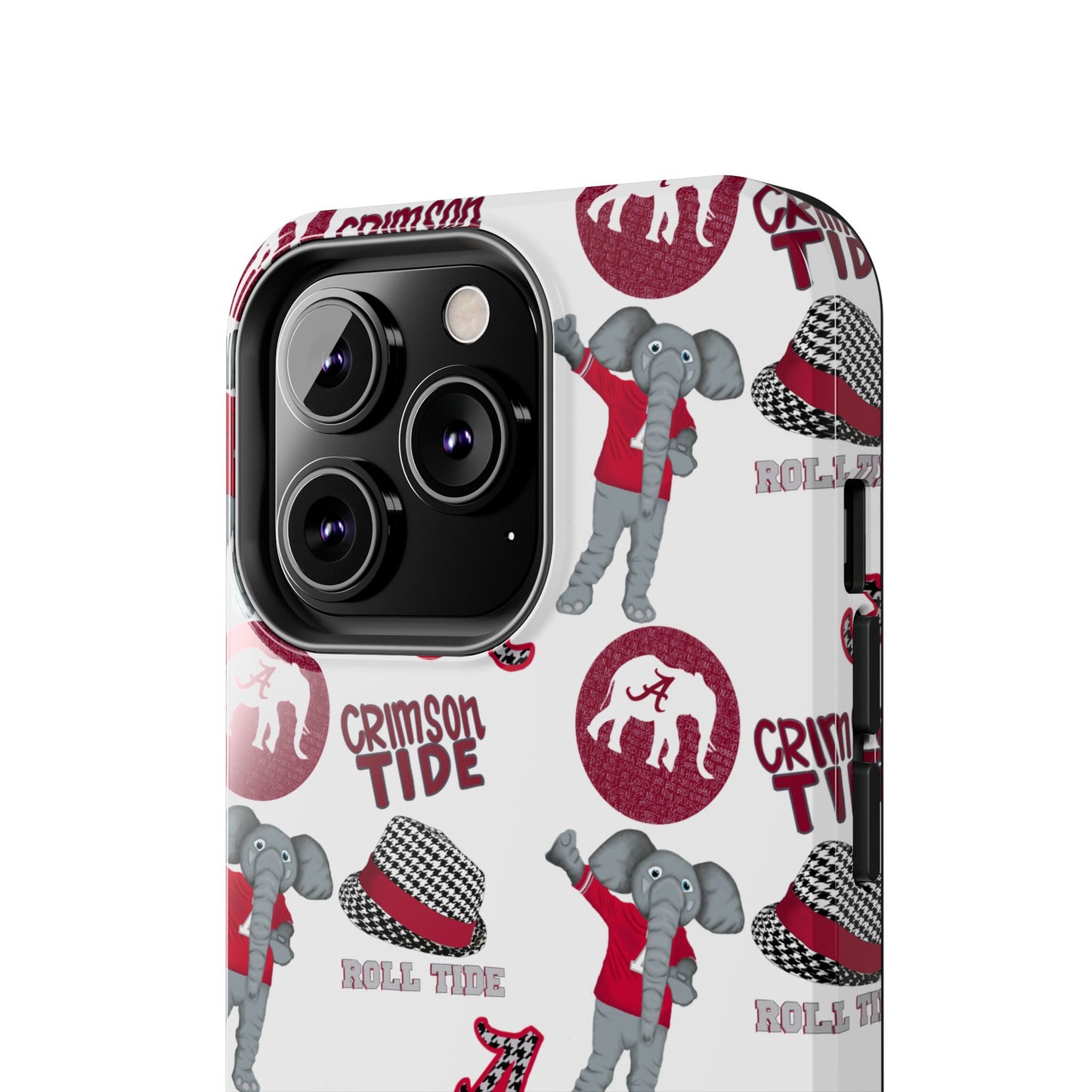 Alabama Crimson Tide Phone Case - Tough, Durable, Elephant Design, Sports Fan Accessories, College Team Gift, Graduation Presents
