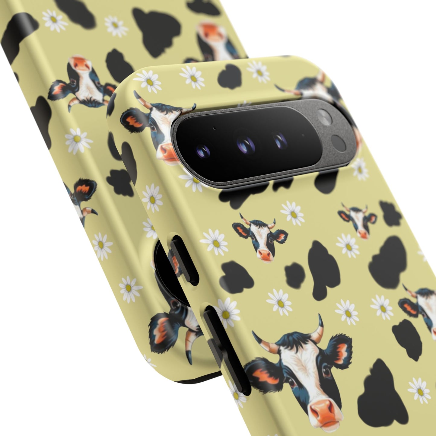 Cow Print Phone Case - Cute Protection for Animal Lovers, Gift for Farmhouse Decor, Cheerful Cow Design