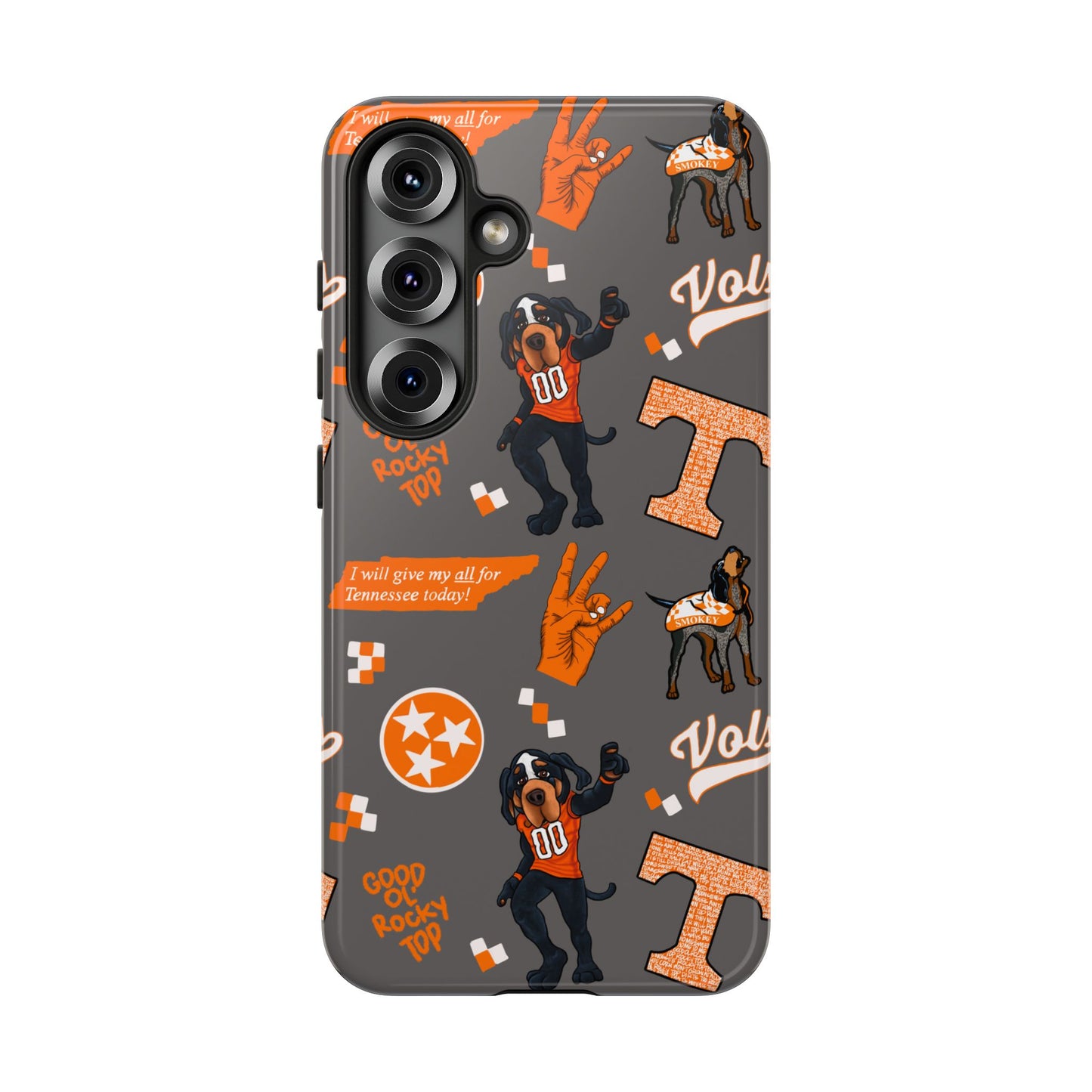 Tough Cases - Tennessee Fan Phone Case, Sports Team Accessory, Gift for Volunteers Fans, Durable Cover, College Game Day