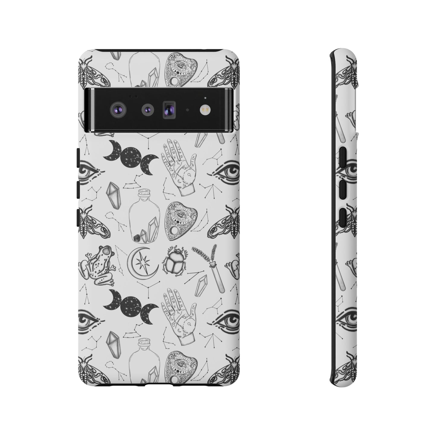 Mystical Phone Case | Boho Aesthetic Cover, Witchy Gift, Crystal Art Protection, Astrology Decor, Unique Cell Phone Skins