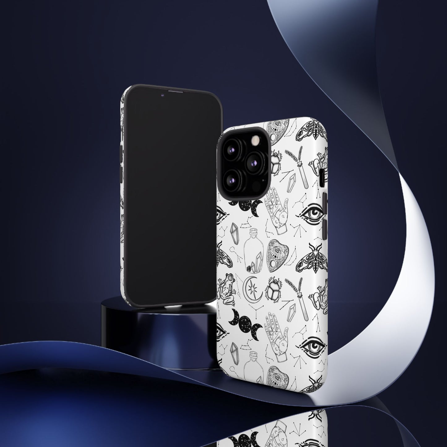 Mystical Phone Case | Boho Aesthetic Cover, Witchy Gift, Crystal Art Protection, Astrology Decor, Unique Cell Phone Skins