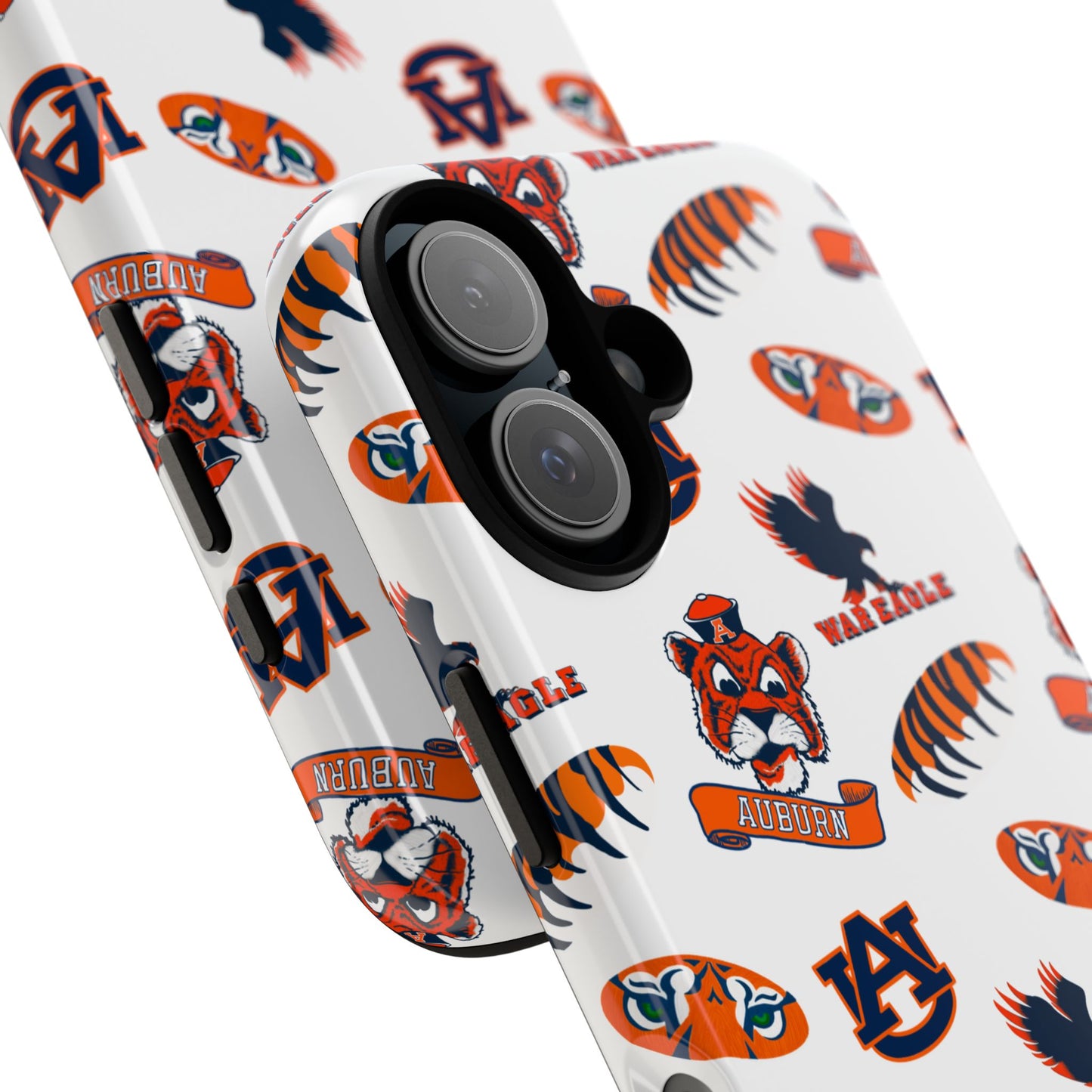 Auburn Fan Phone Case, Sports Team Accessory, Gift for Auburn Fans, Durable Cover, College Game Day