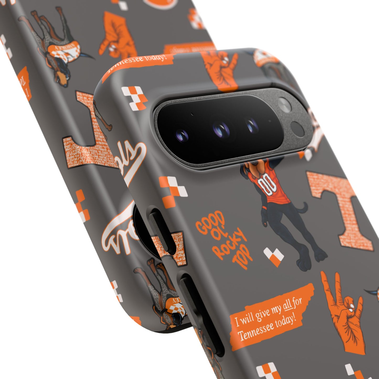 Tough Cases - Tennessee Fan Phone Case, Sports Team Accessory, Gift for Volunteers Fans, Durable Cover, College Game Day