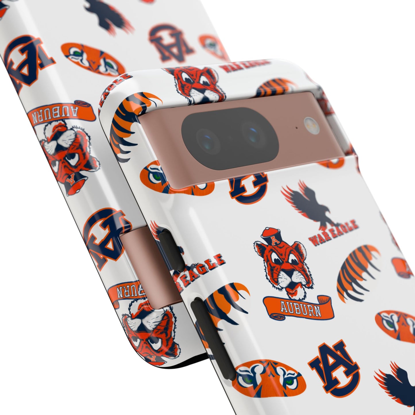 Auburn Fan Phone Case, Sports Team Accessory, Gift for Auburn Fans, Durable Cover, College Game Day