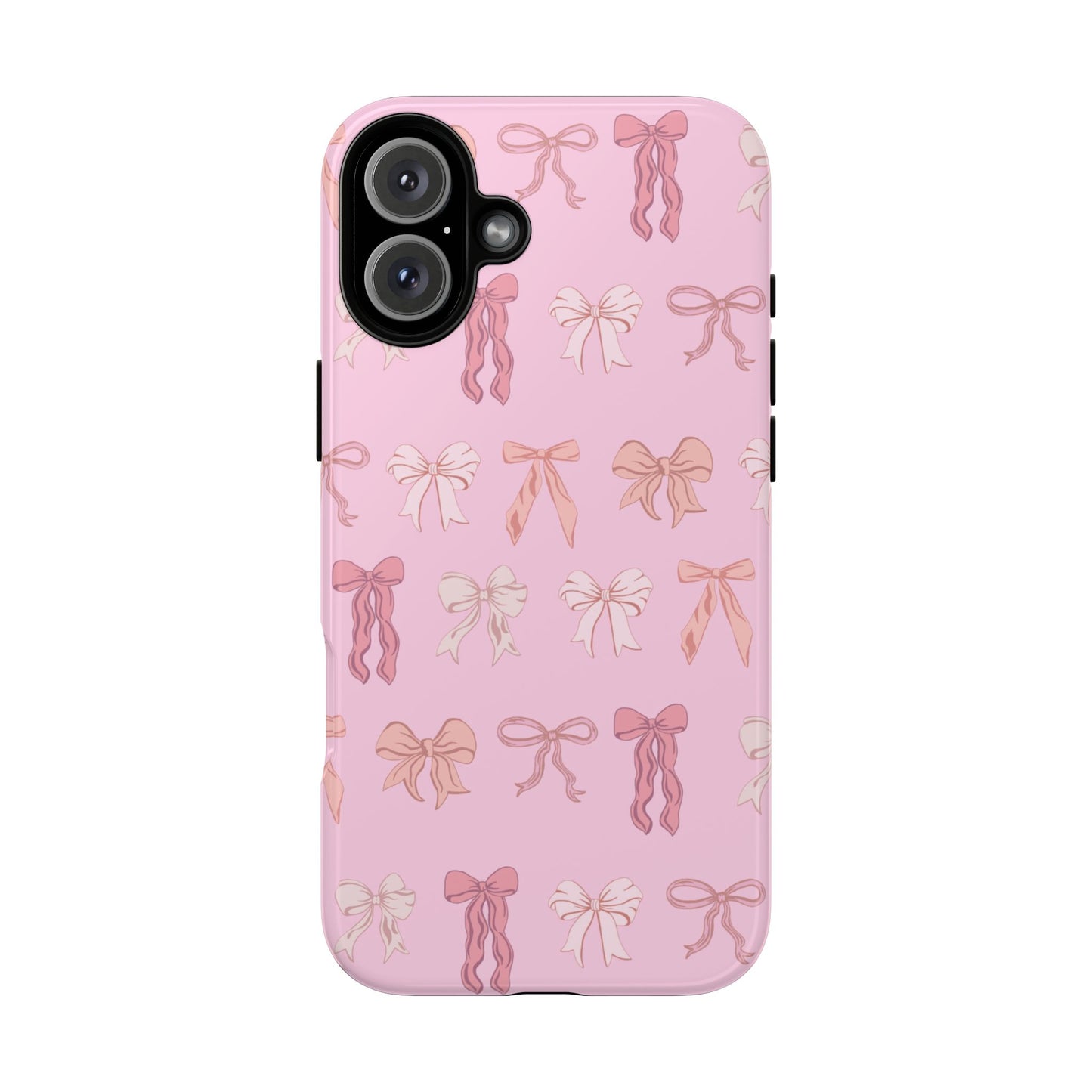 Cute Phone Case with Bow Design | Pink Aesthetic | Gifts for Her, Birthday Present, Trendy Phone Accessories, Fashionable Tech Cover