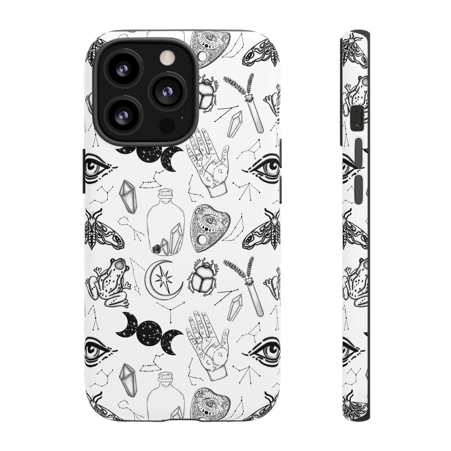 Mystical Phone Case | Boho Aesthetic Cover, Witchy Gift, Crystal Art Protection, Astrology Decor, Unique Cell Phone Skins