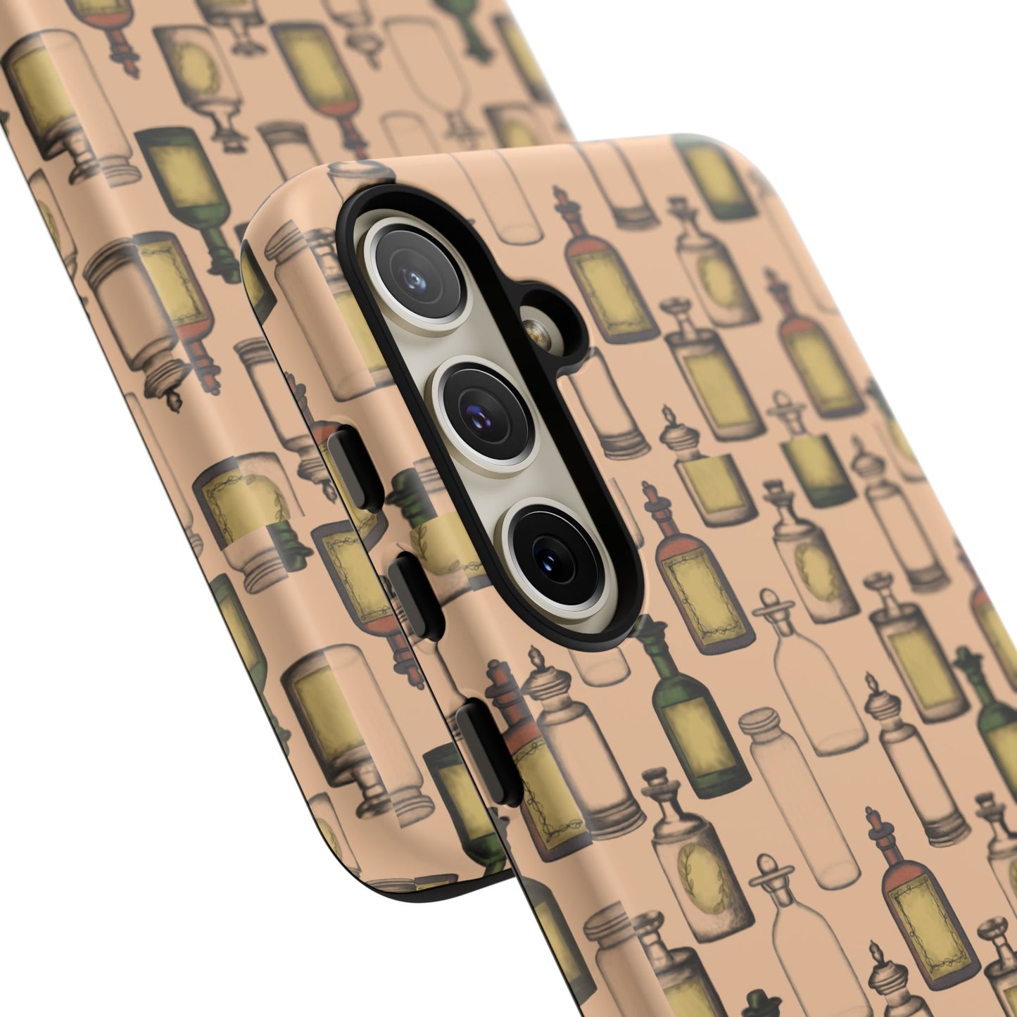 Vintage Potion Bottle Phone Case, Tough Phone Case, Magical Phone Cover, Witch Aesthetic, Gift for Witch Lovers, Boho Phone Accessories