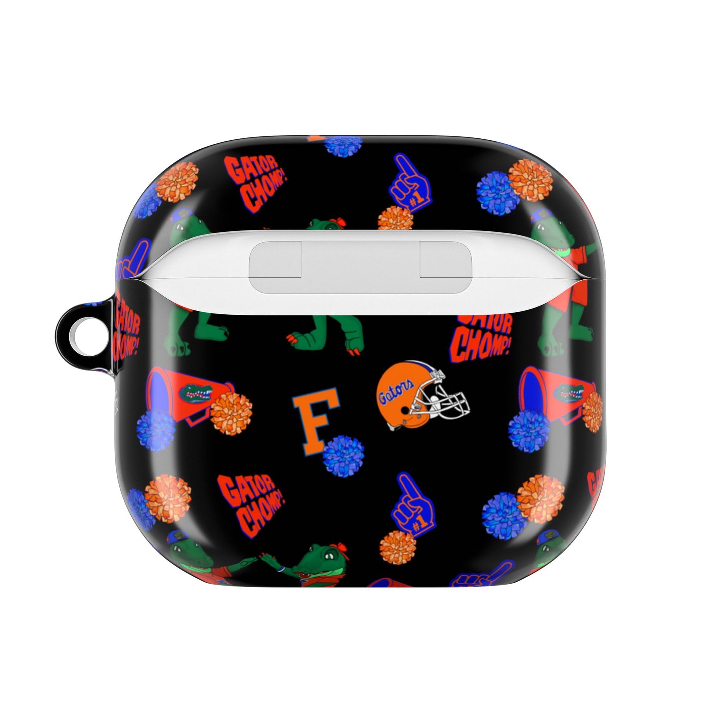 Gator Chomp AirPod Cases, Trendy Earbud Holder, Florida Team Accessories, Game Day Gear, Fun College Merchandise