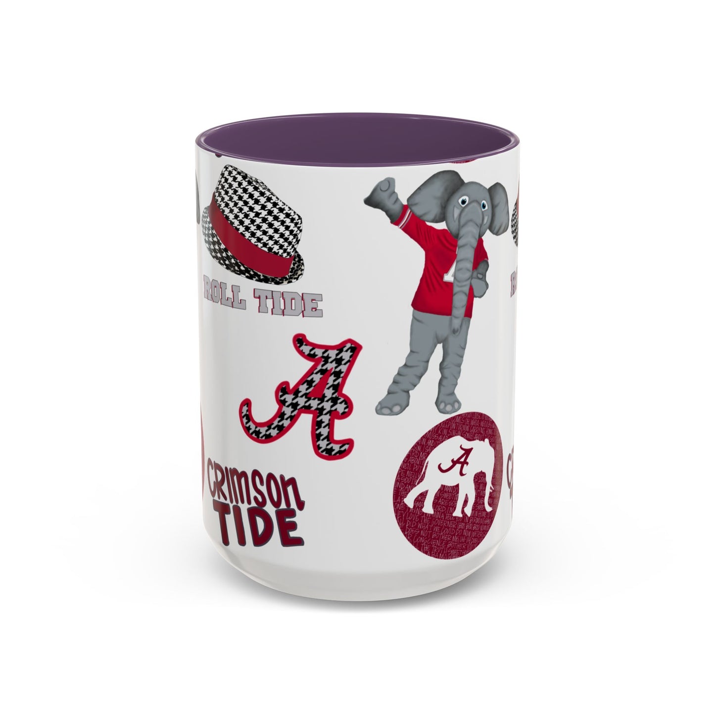 Crimson Tide Coffee Mug, Alabama Fan Cup, Roll Tide Mug, College Sports Gift, Game Day Drinkware