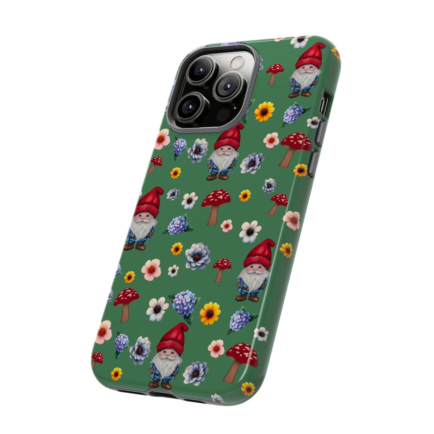 Gnome Garden Phone Case | Tough Cases for Nature Lovers | Cute Gnome Pattern | Floral & Mushroom Design | Gifts for Friends, Birthday [...]