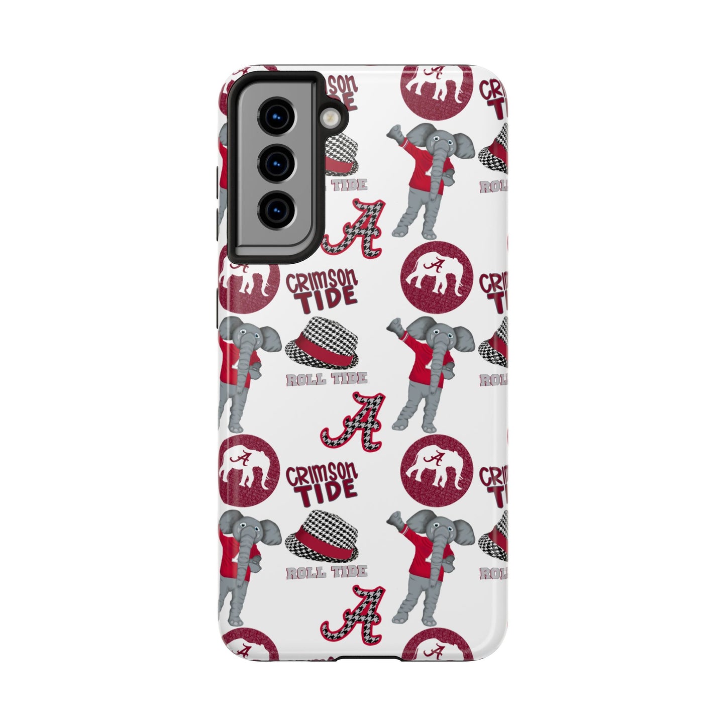 Alabama Crimson Tide Phone Case - Tough, Durable, Elephant Design, Sports Fan Accessories, College Team Gift, Graduation Presents