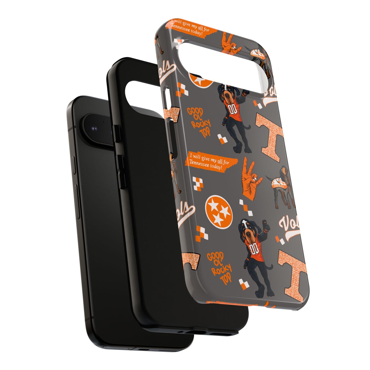 Tough Cases - Tennessee Fan Phone Case, Sports Team Accessory, Gift for Volunteers Fans, Durable Cover, College Game Day