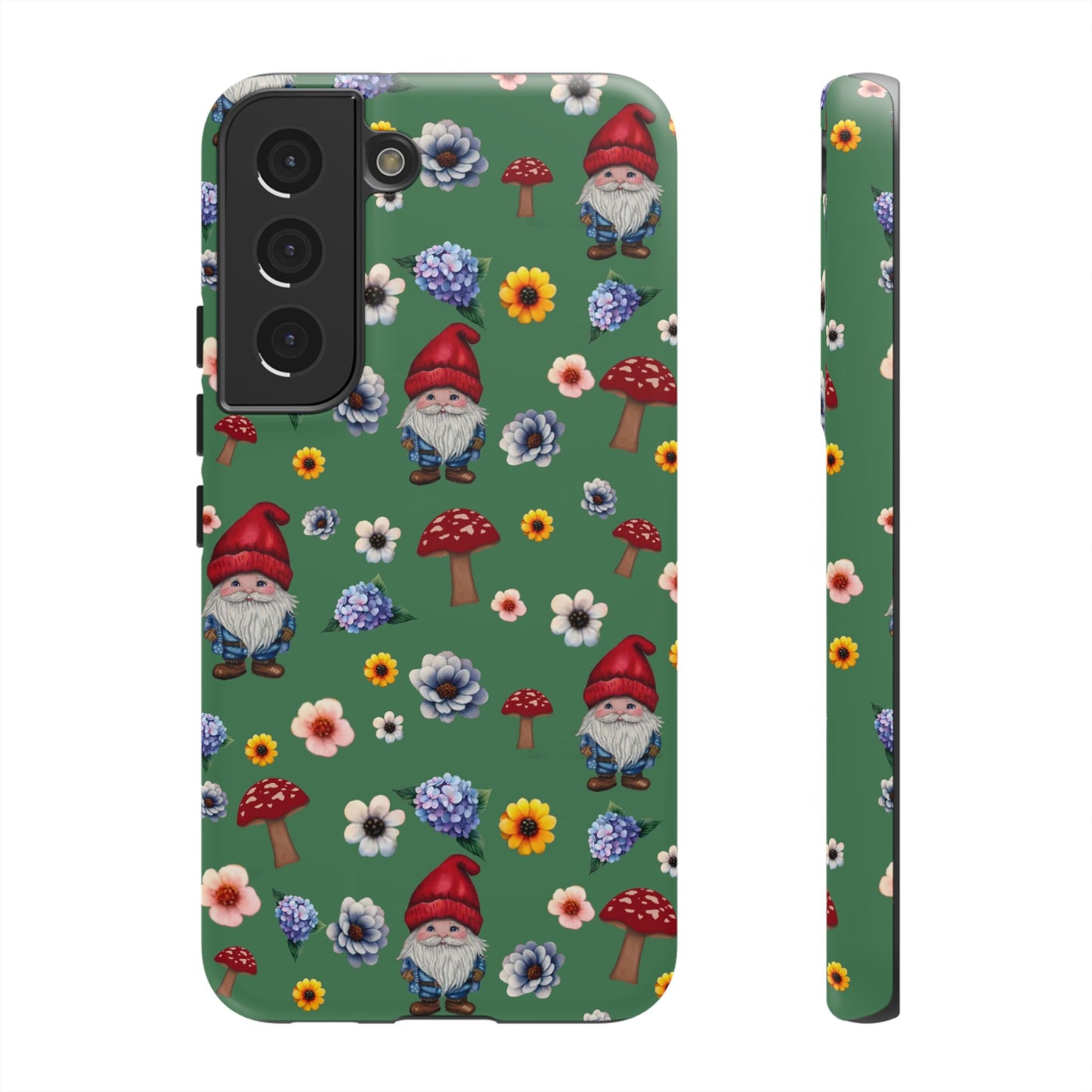 Gnome Garden Phone Case | Tough Cases for Nature Lovers | Cute Gnome Pattern | Floral & Mushroom Design | Gifts for Friends, Birthday [...]
