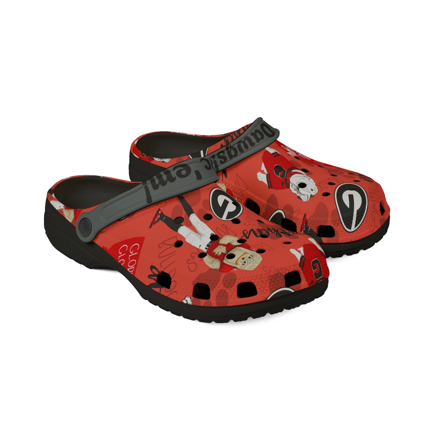 Georgia Bulldogs EVA Foam Shoes, Crocs Style Slippers, University Spirit Footwear, Gameday Comfort Clogs, College Sports Enthusiast, [...]
