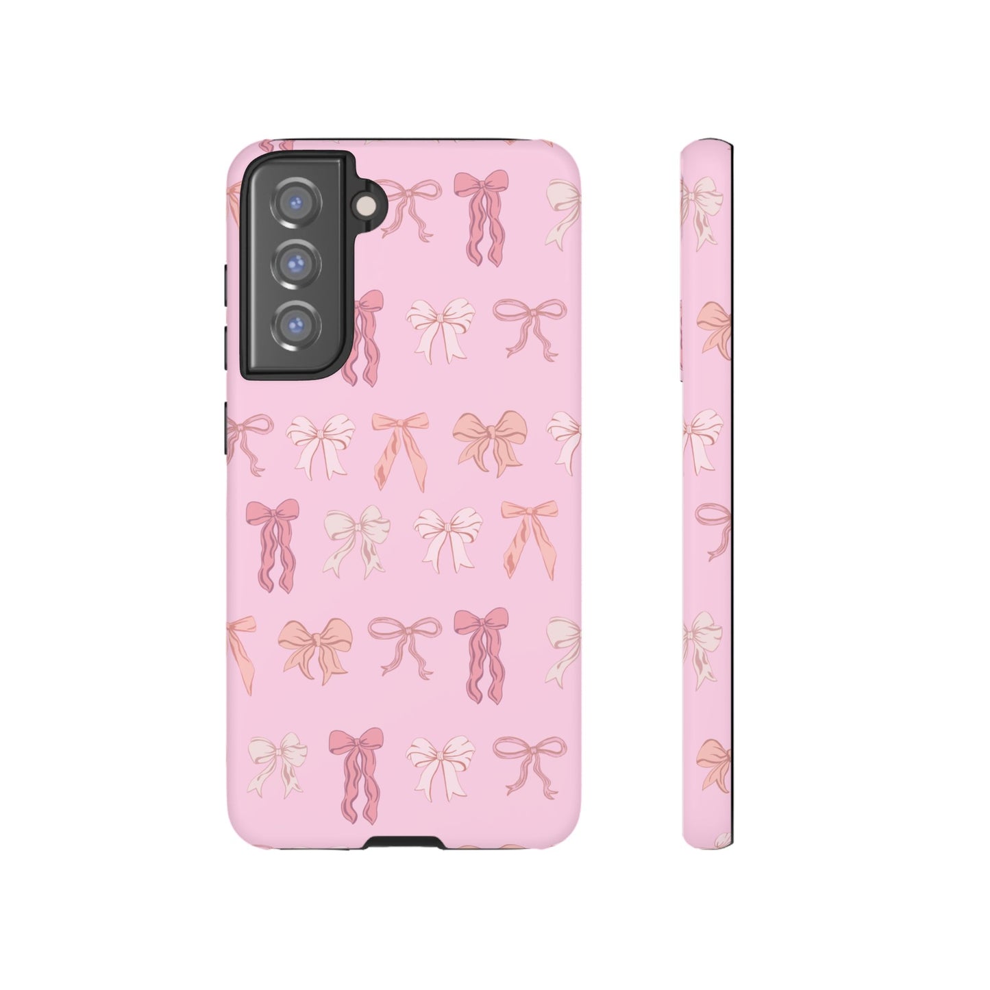 Cute Phone Case with Bow Design | Pink Aesthetic | Gifts for Her, Birthday Present, Trendy Phone Accessories, Fashionable Tech Cover
