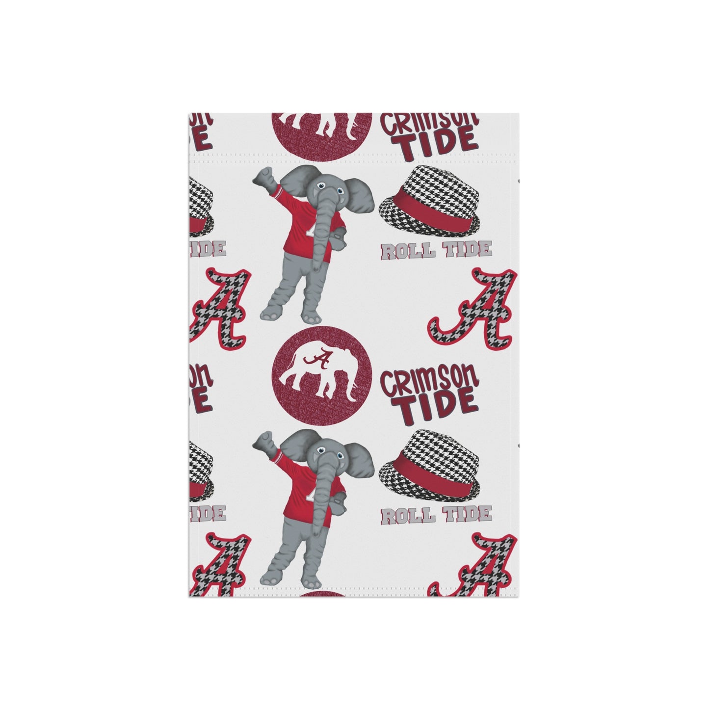Alabama Crimson Tide Garden Banner, Decorative Outdoor Flag, College Team Spirit Decor, Perfect for Game Day
