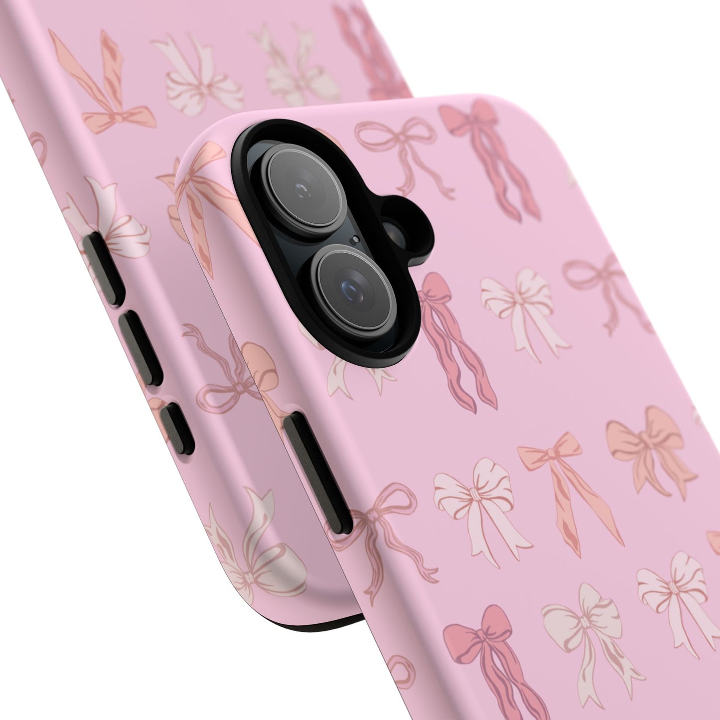 Cute Phone Case with Bow Design | Pink Aesthetic | Gifts for Her, Birthday Present, Trendy Phone Accessories, Fashionable Tech Cover