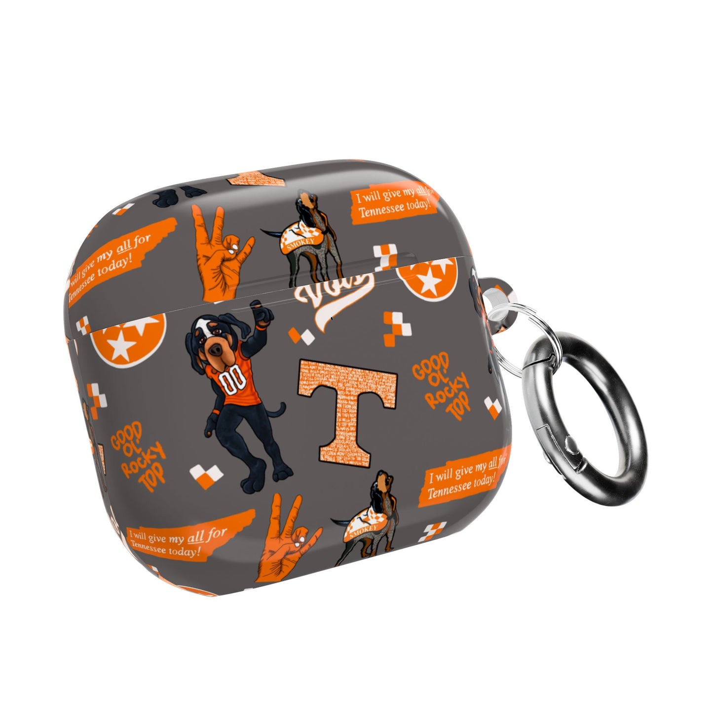 Tennessee Vols AirPod Case - Fierce Team Spirit with Fun Graphics, Perfect for Fans, Gifts for Holidays, College Game Day Essential, [...]