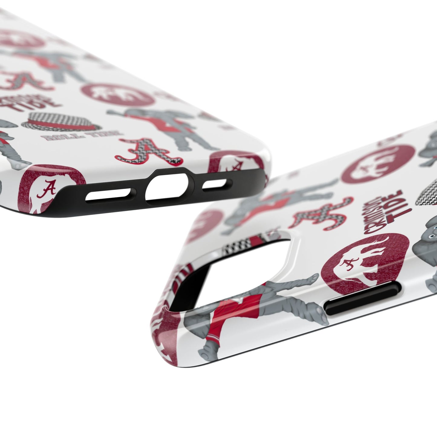 Alabama Crimson Tide Phone Case - Tough, Durable, Elephant Design, Sports Fan Accessories, College Team Gift, Graduation Presents