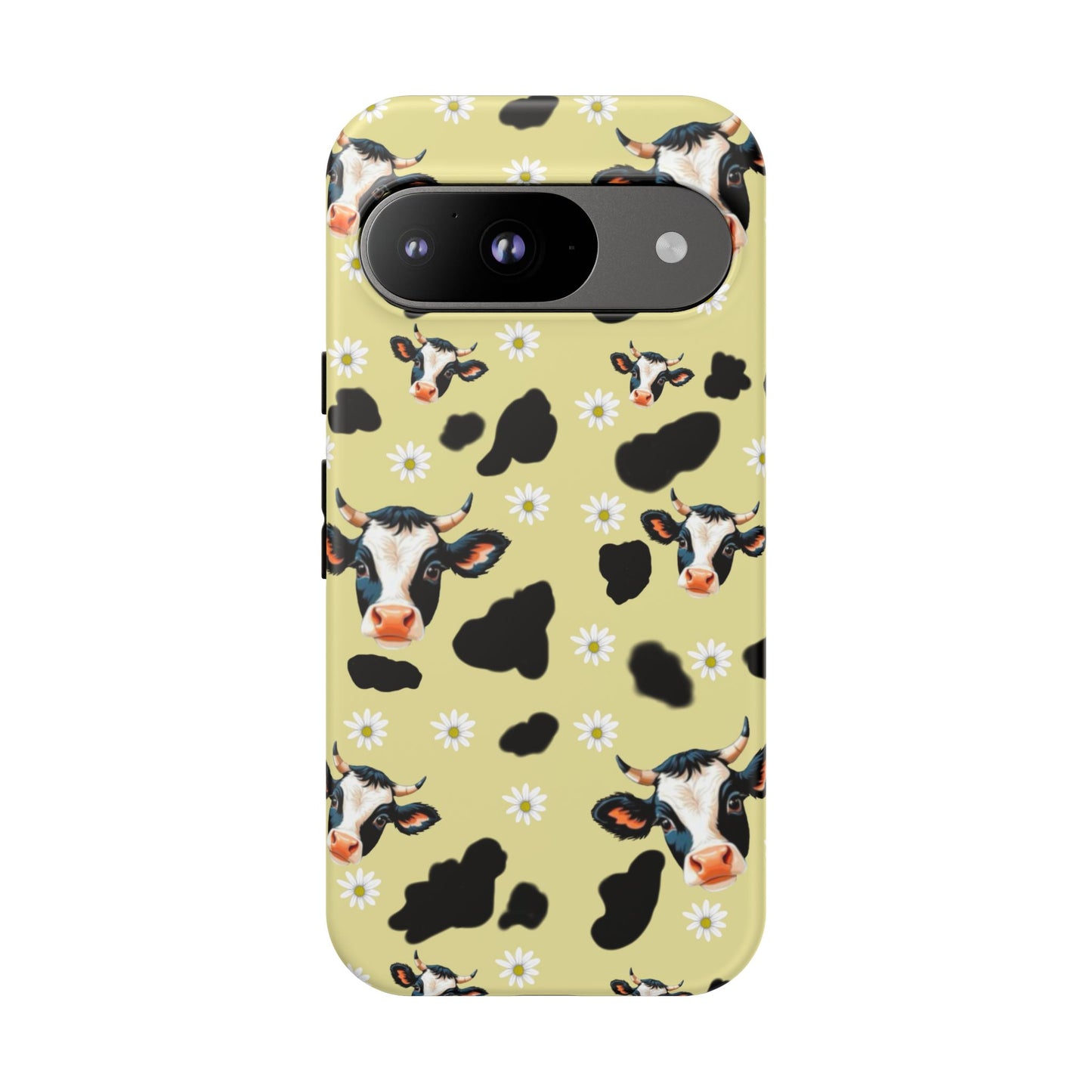 Cow Print Phone Case - Cute Protection for Animal Lovers, Gift for Farmhouse Decor, Cheerful Cow Design