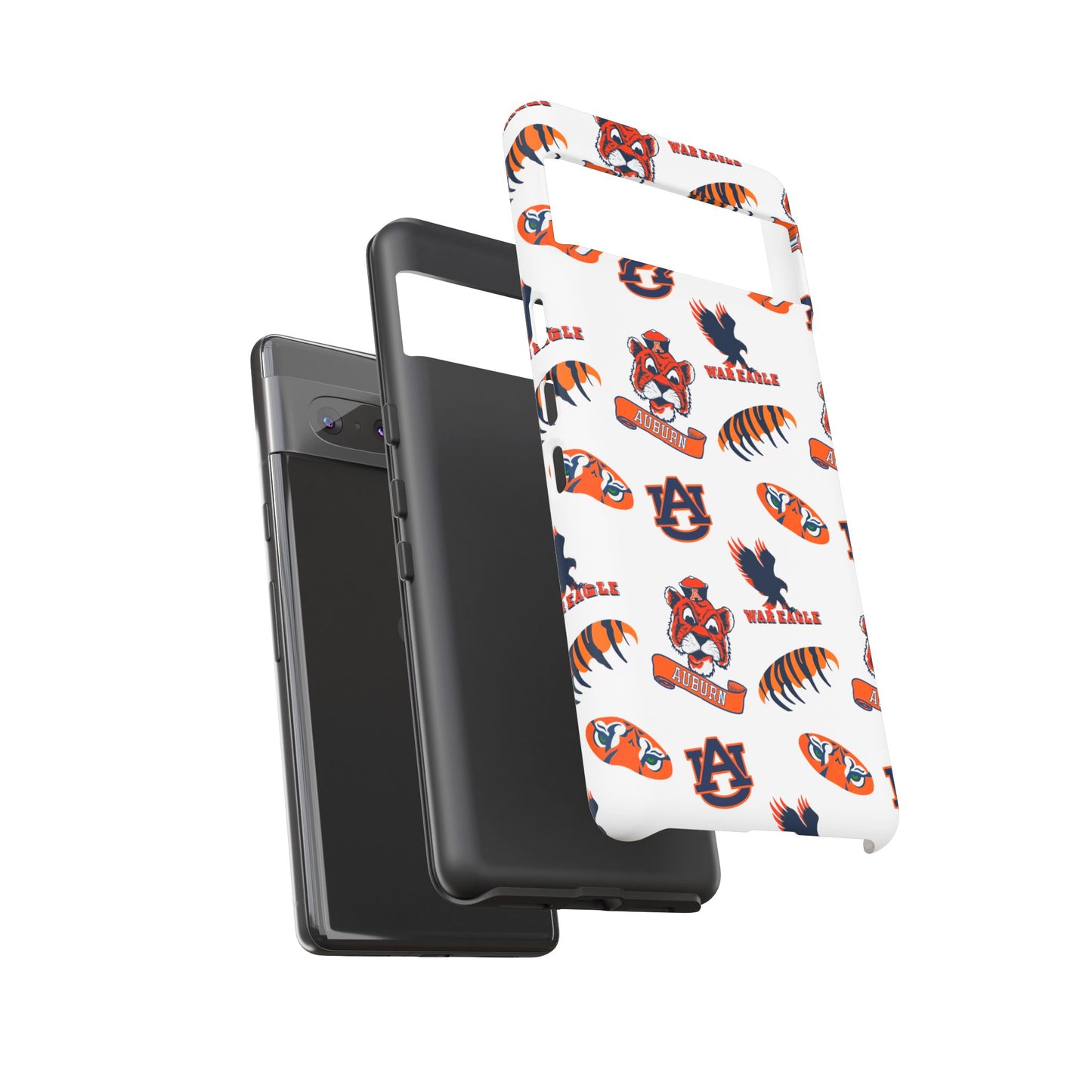 Auburn Fan Phone Case, Sports Team Accessory, Gift for Auburn Fans, Durable Cover, College Game Day