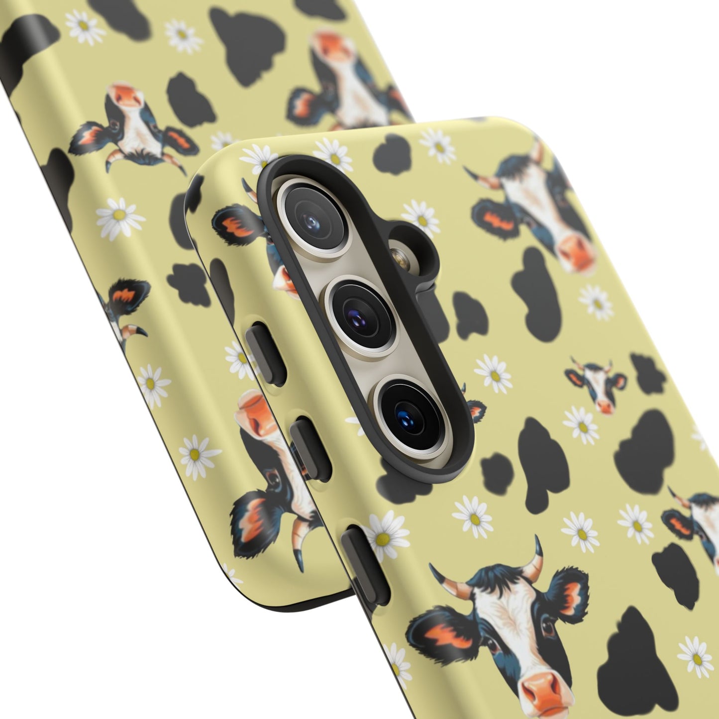 Cow Print Phone Case - Cute Protection for Animal Lovers, Gift for Farmhouse Decor, Cheerful Cow Design