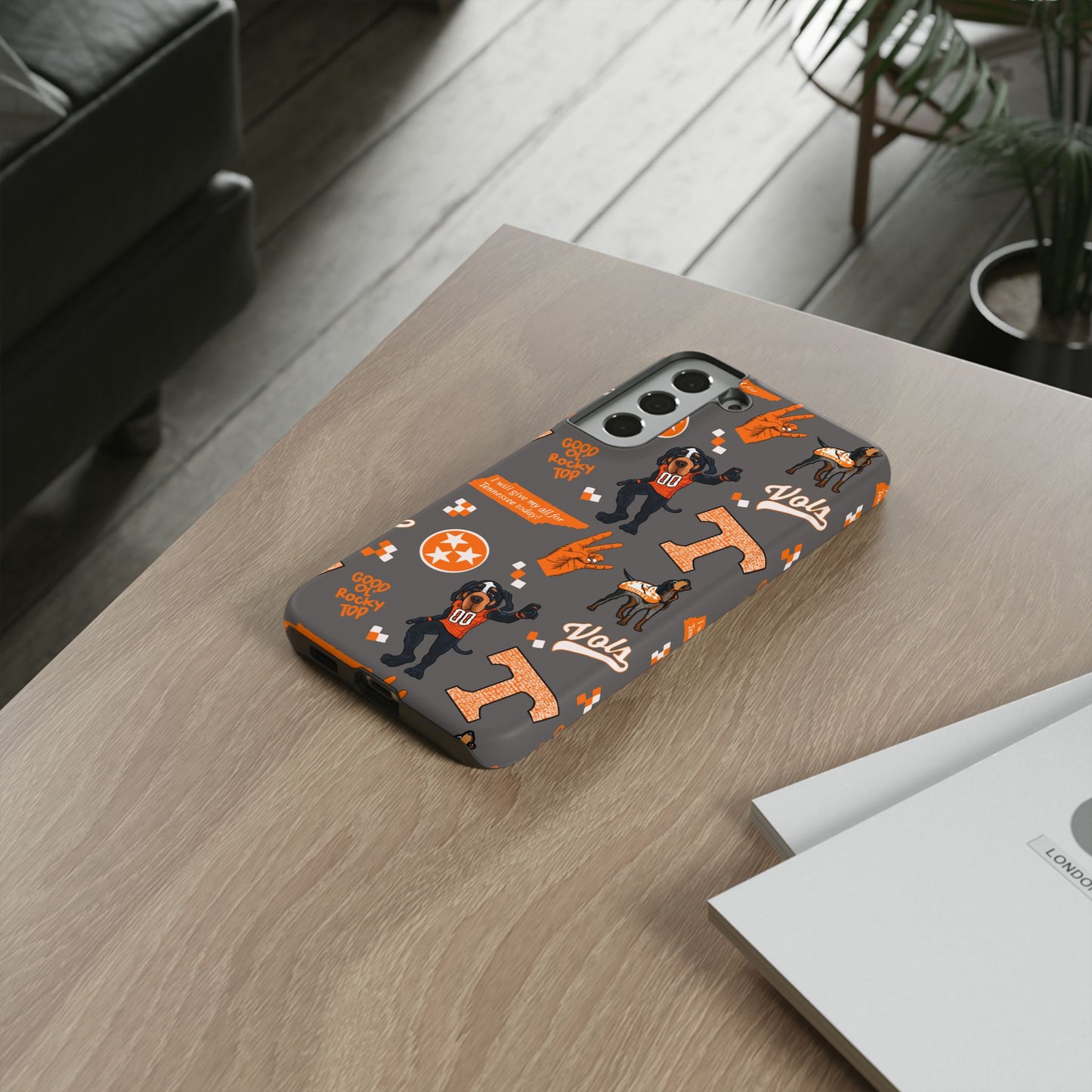 Tough Cases - Tennessee Fan Phone Case, Sports Team Accessory, Gift for Volunteers Fans, Durable Cover, College Game Day