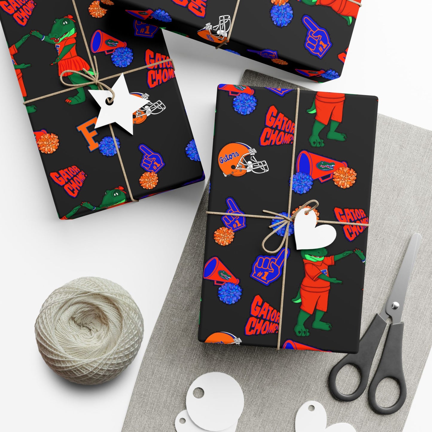 Florida Gators Football Gift Wrap Paper — Team Spirit Wrapping Paper for Fans & Game Day