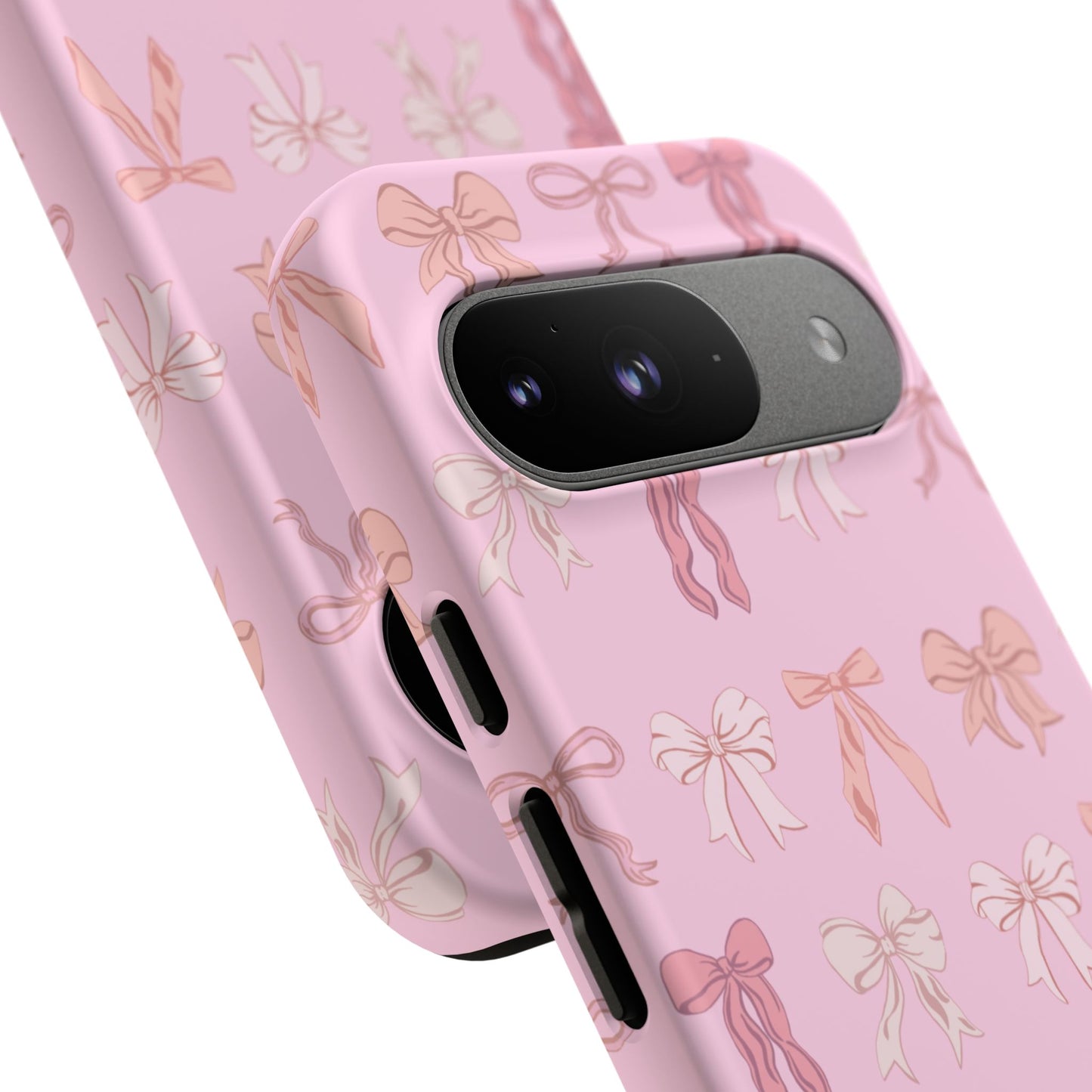 Cute Phone Case with Bow Design | Pink Aesthetic | Gifts for Her, Birthday Present, Trendy Phone Accessories, Fashionable Tech Cover