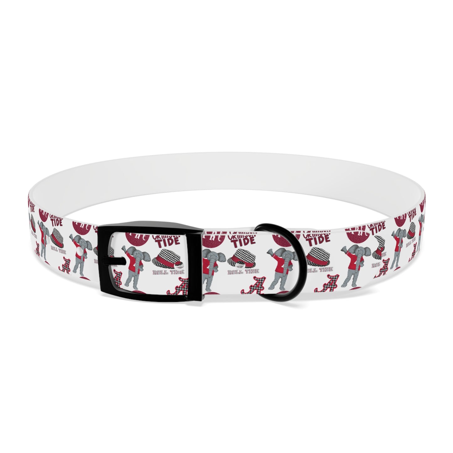 Alabama Crimson Tide Dog Collar - Pet Accessory, Dog Lover Gift, Sports Team Collar, Custom Dog Gear, Football Fan Merchandise