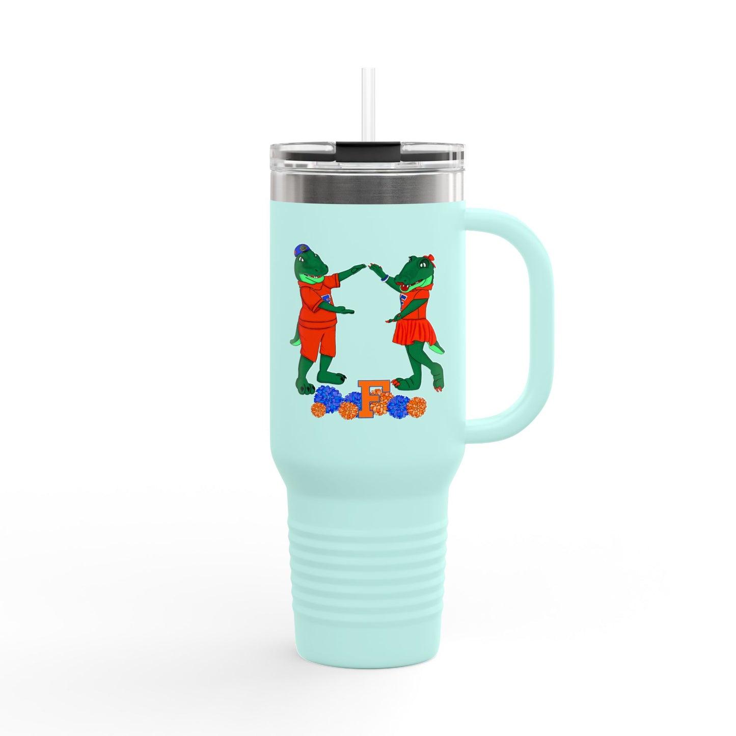 Florida Gators Insulated Travel Mug for Vibrant Adventures - Fun Design, Gift Idea, Great for Camping, Road Trips, and Daily Hydration