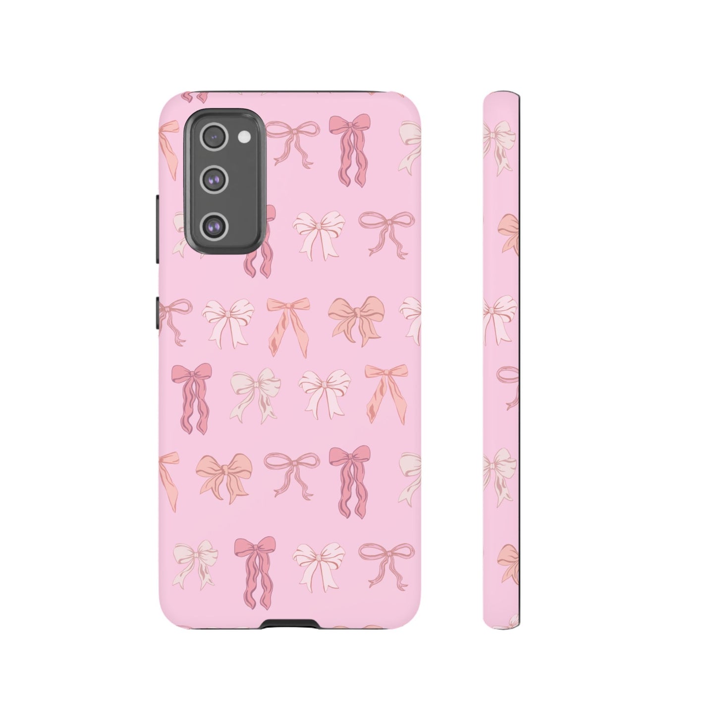 Cute Phone Case with Bow Design | Pink Aesthetic | Gifts for Her, Birthday Present, Trendy Phone Accessories, Fashionable Tech Cover