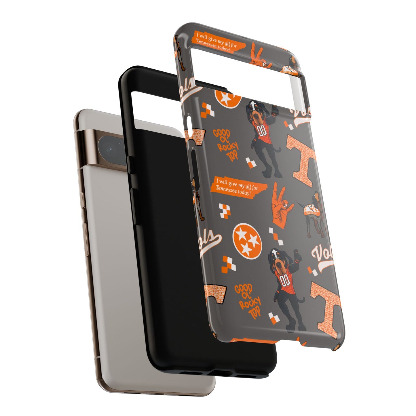 Tough Cases - Tennessee Fan Phone Case, Sports Team Accessory, Gift for Volunteers Fans, Durable Cover, College Game Day