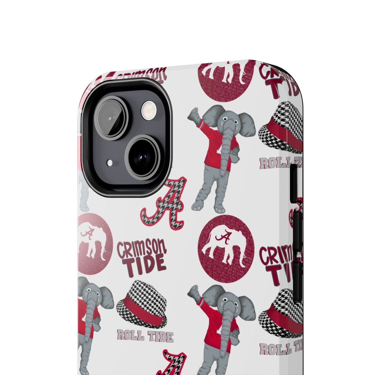 Alabama Crimson Tide Phone Case - Tough, Durable, Elephant Design, Sports Fan Accessories, College Team Gift, Graduation Presents