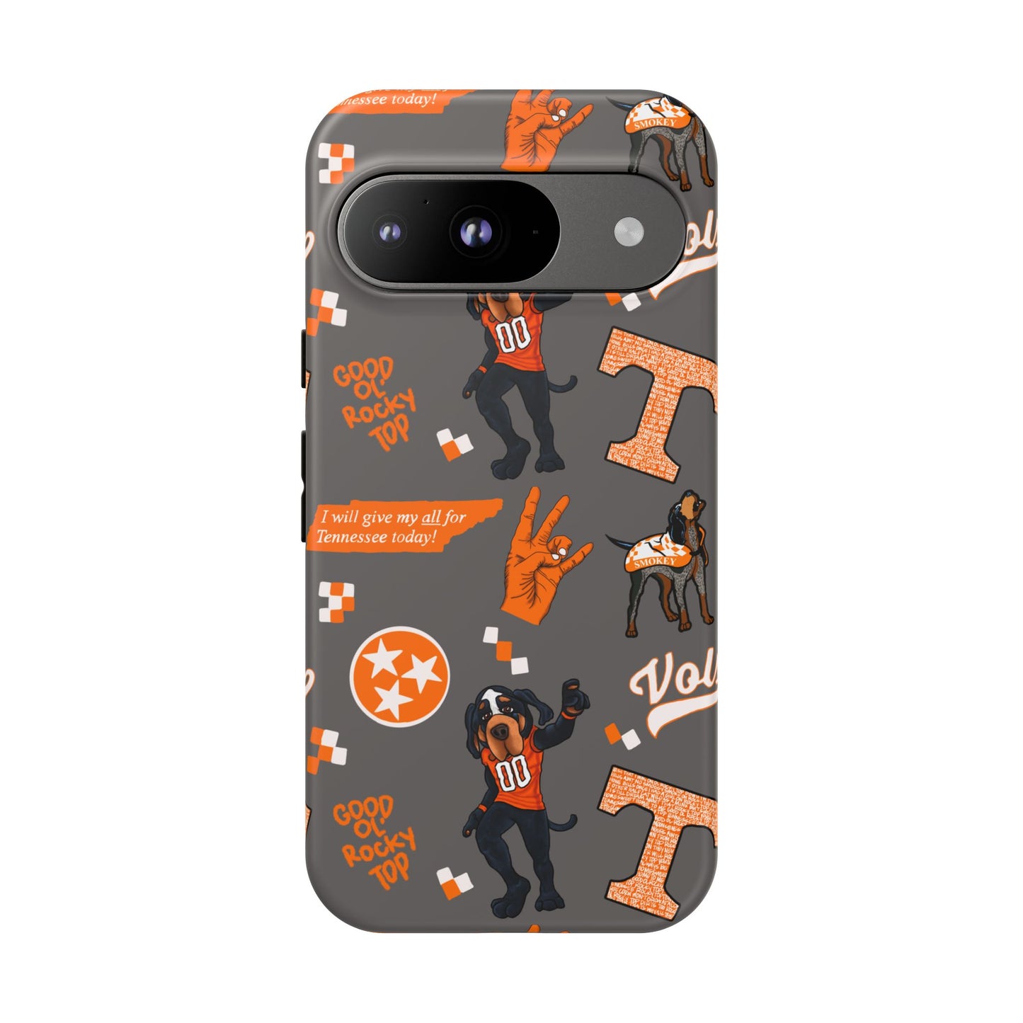 Tough Cases - Tennessee Fan Phone Case, Sports Team Accessory, Gift for Volunteers Fans, Durable Cover, College Game Day